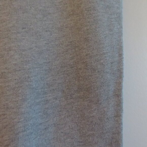 NORMA KAMALI Wide Leg Sweatpants Joggers in Heathered Gray Lounge - Size M - Picture 7 of 14